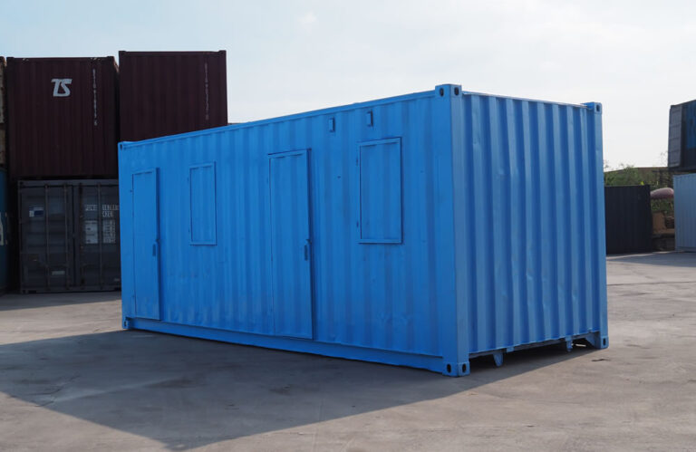 บ้านพักคนงานจากตู้คอนเทนเนอร์